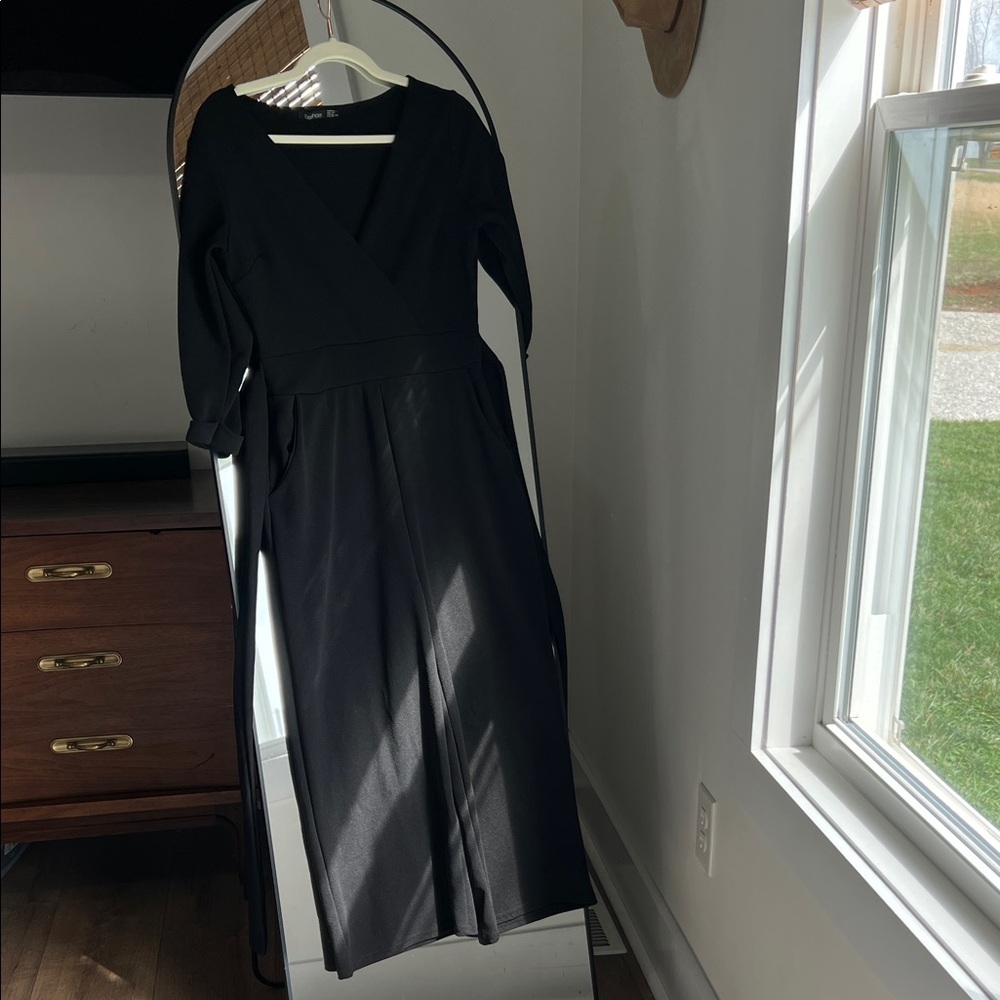 Elegant Black Women's Dress